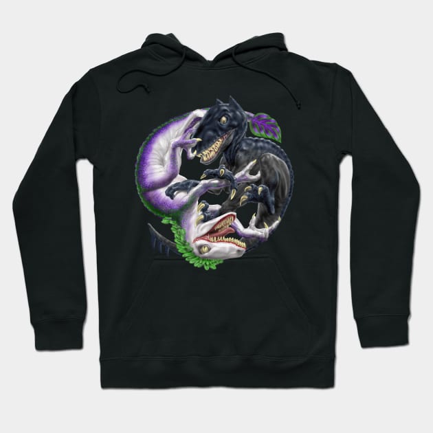 Darklaw vs the Laughing Lizard Hoodie by AyotaIllustration